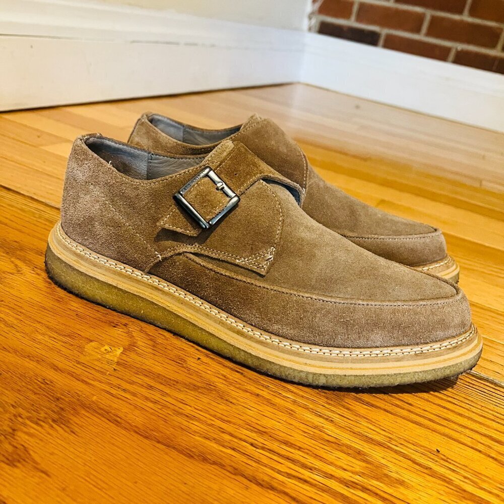 All Saints Rollin Monk Strap Shoe Men's SIze US 8 EUR 41 - Picture 1 of 16